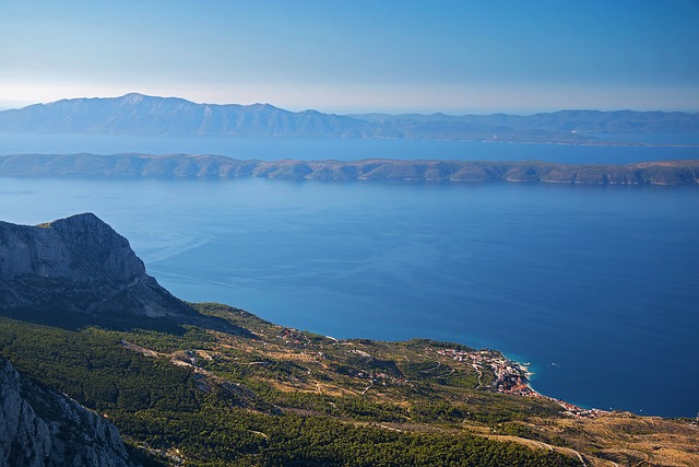 pobřeží v Chorvatsku